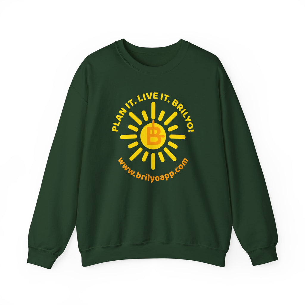 Brilyo Sun Logo Crewneck Sweatshirt