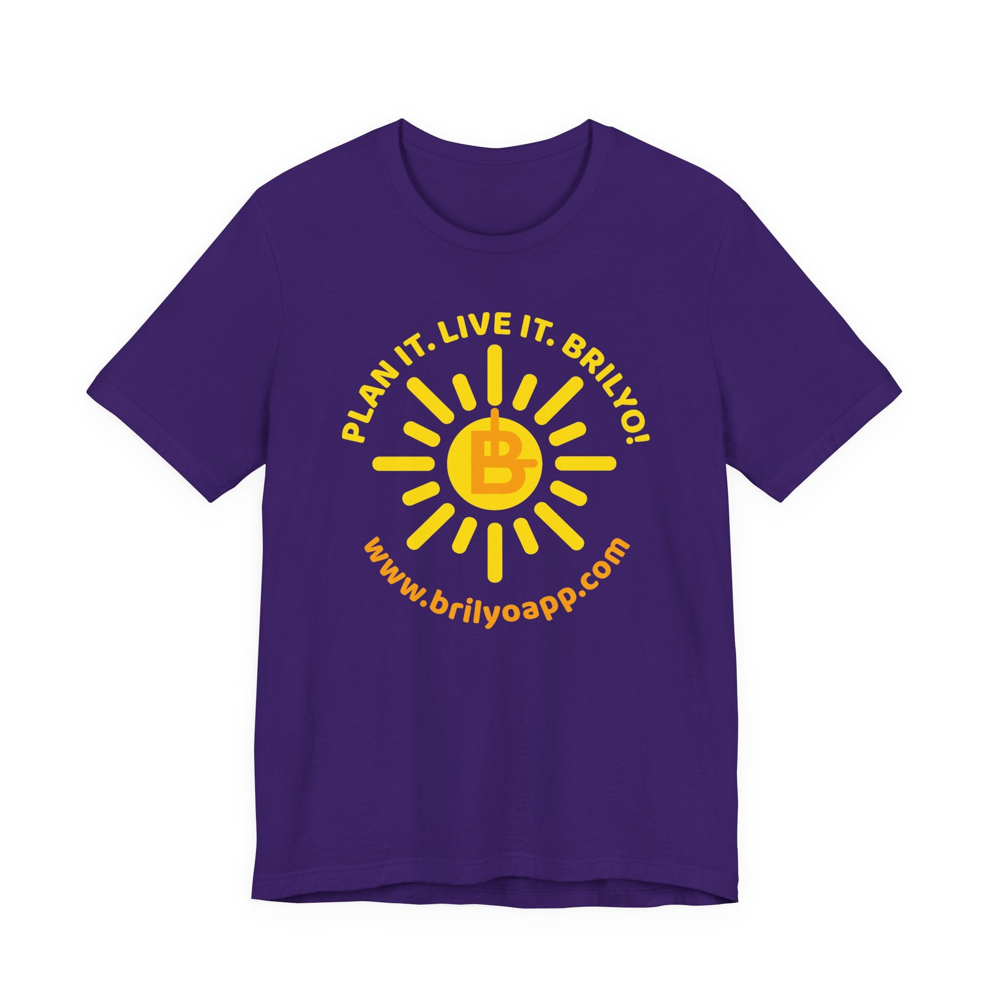 Brilyo Sun Logo Short-Sleeve T-Shirt
