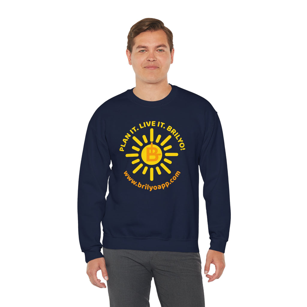 Brilyo Sun Logo Crewneck Sweatshirt