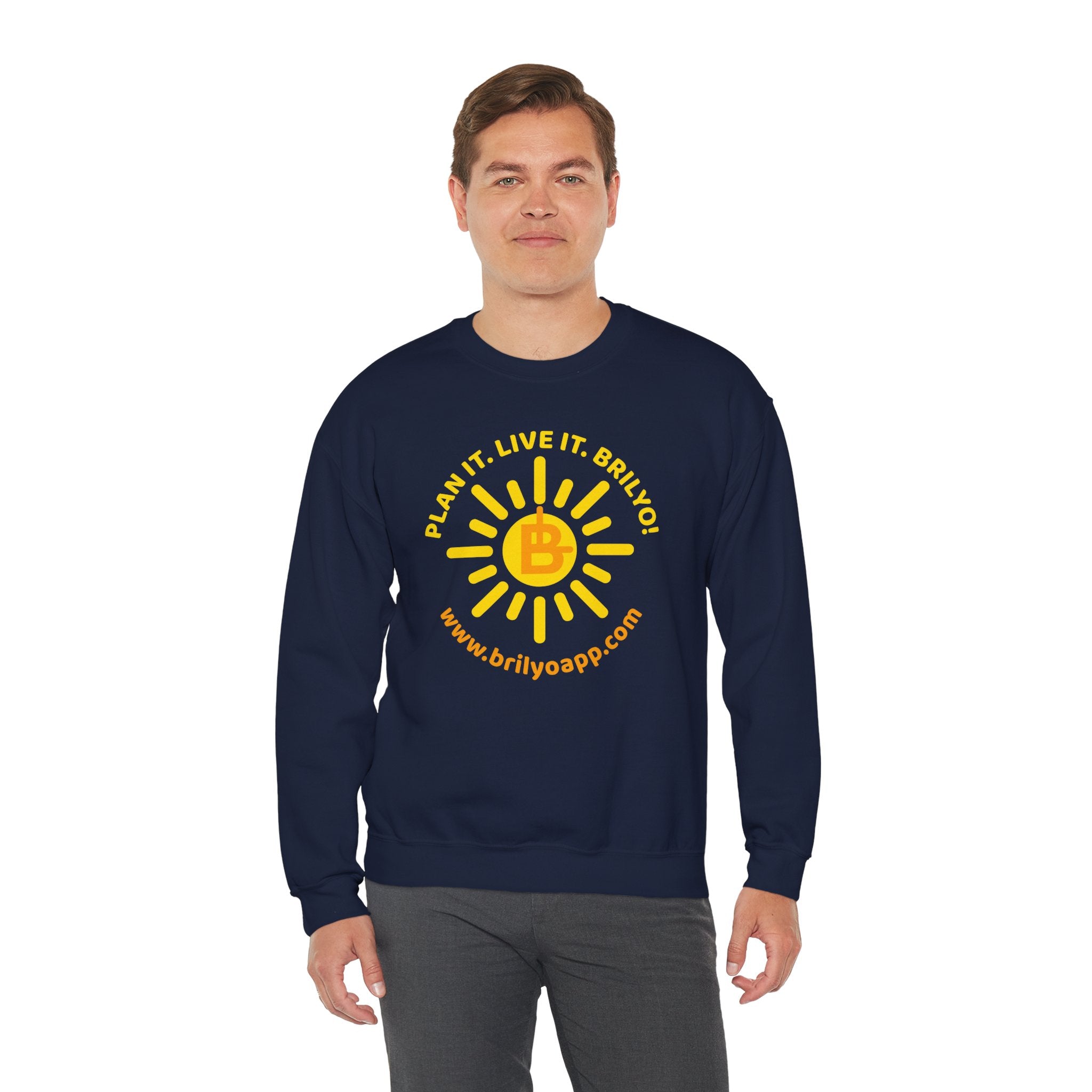 Brilyo Sun Logo Crewneck Sweatshirt