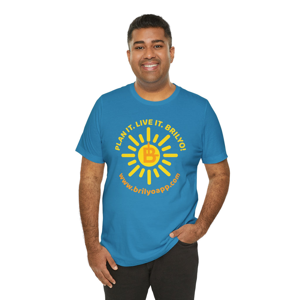 Brilyo Sun Logo Short-Sleeve T-Shirt