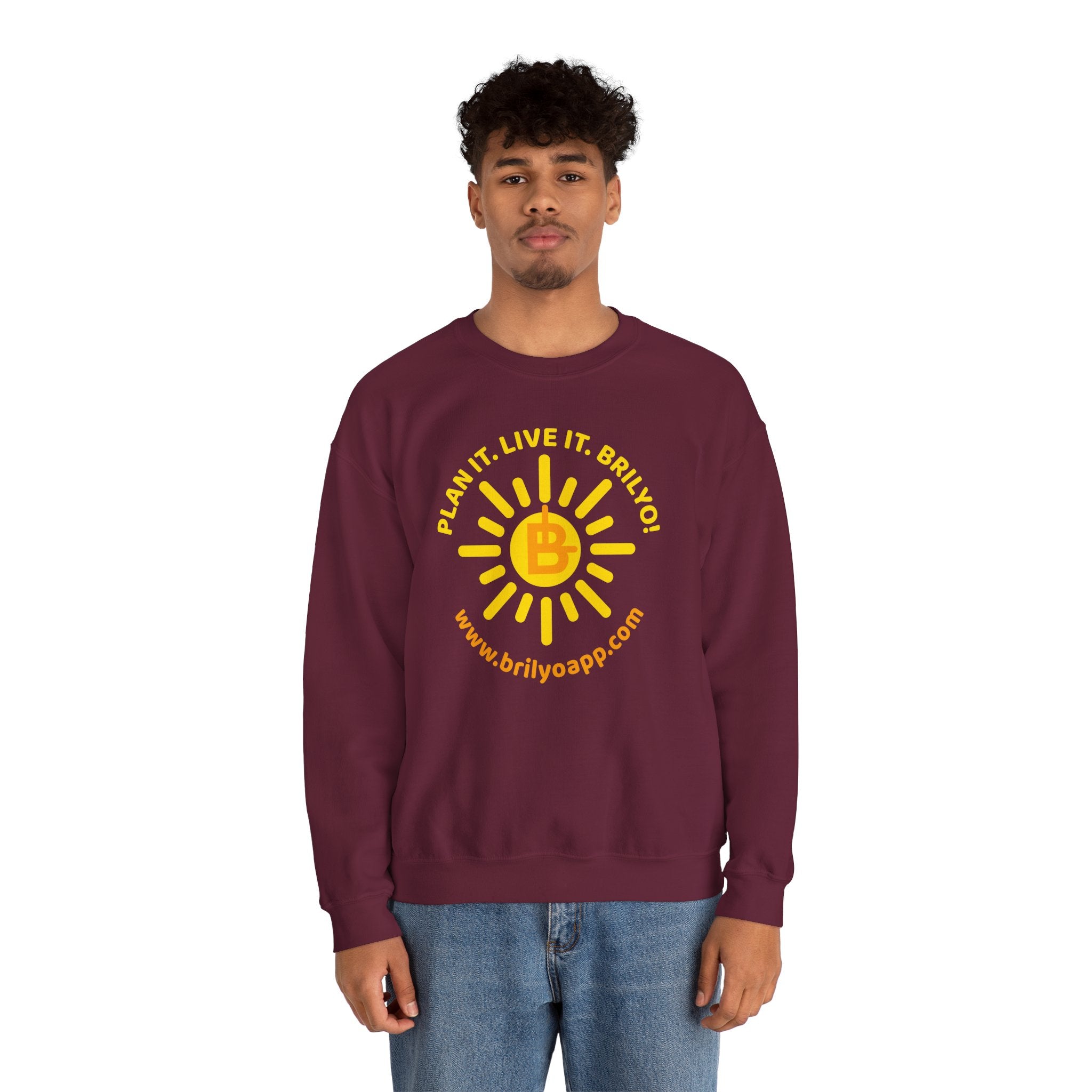 Brilyo Sun Logo Crewneck Sweatshirt