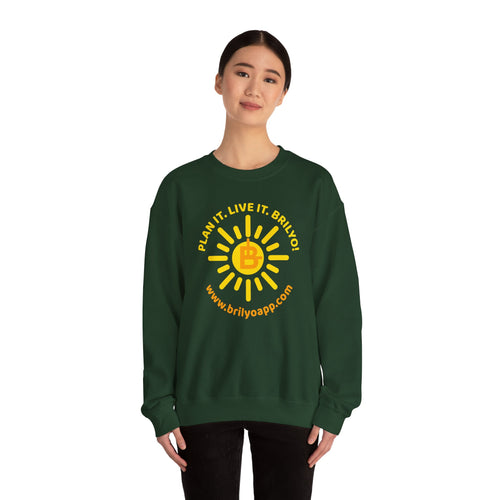Brilyo Sun Logo Crewneck Sweatshirt