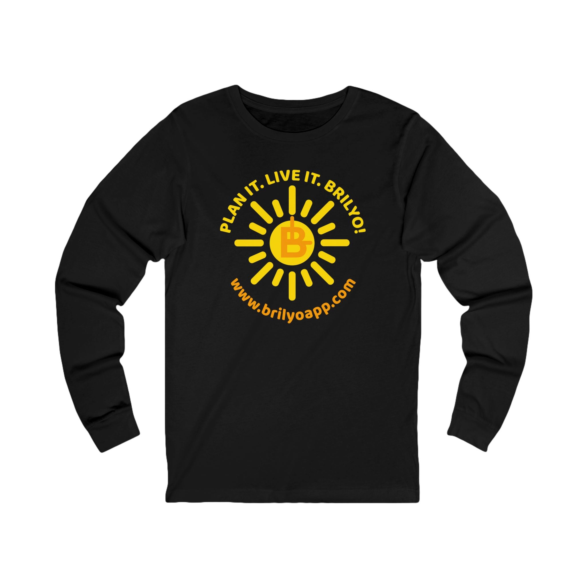Brilyo Sun Logo Long-Sleeve T-Shirt