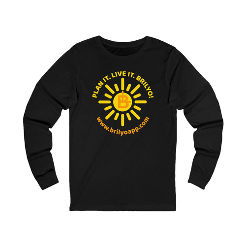 Brilyo Sun Logo Long-Sleeve T-Shirt